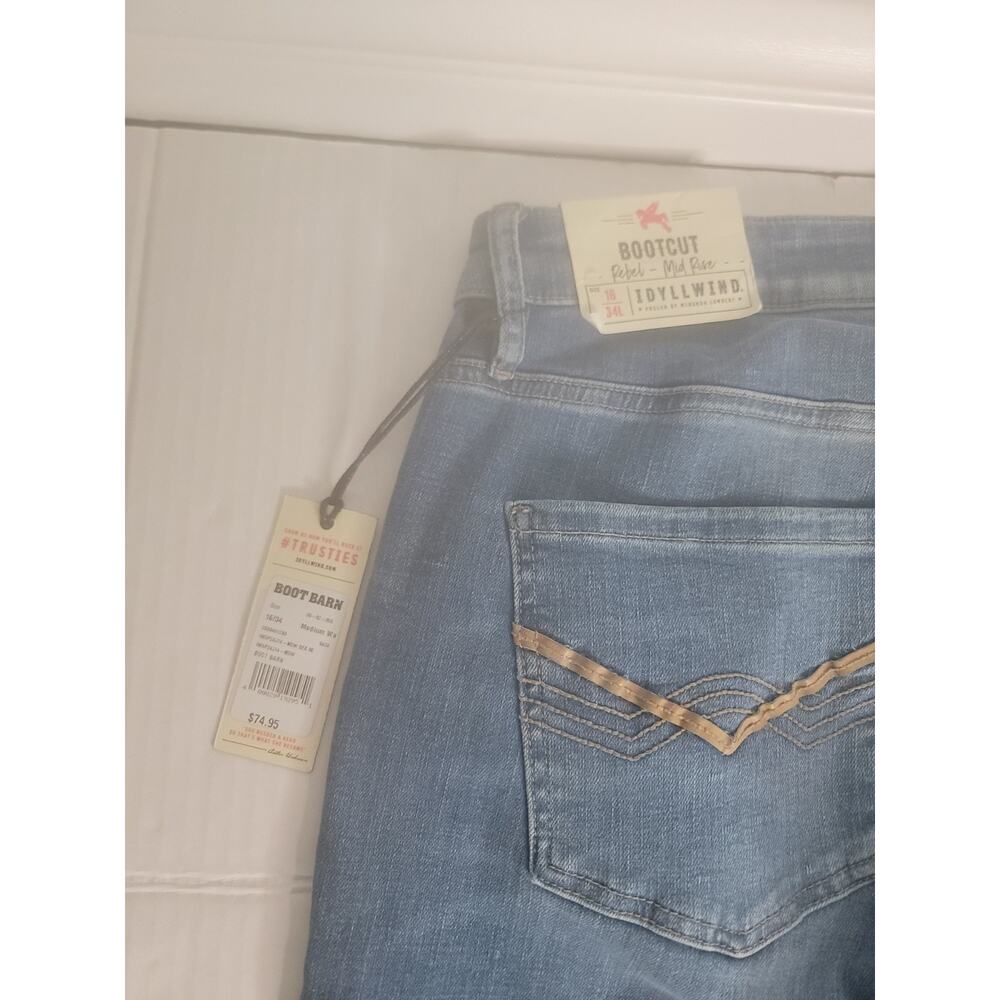 Idyllwind by Miranda Lambert Jeans Sz 16 Bootcut Rebel Mid Rise Western NEW - Picture 12 of 12